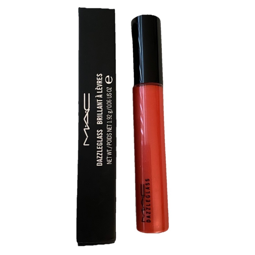 MAC Dazzleglass Dark Orange Lip Gloss NIB Rare HTF Discontinued